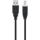 USB2.0 A - B (ST-ST) 3m Black/Grey