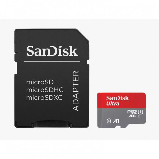 64GB SanDisk Ultra microSDXC 140MB/s +Adapter