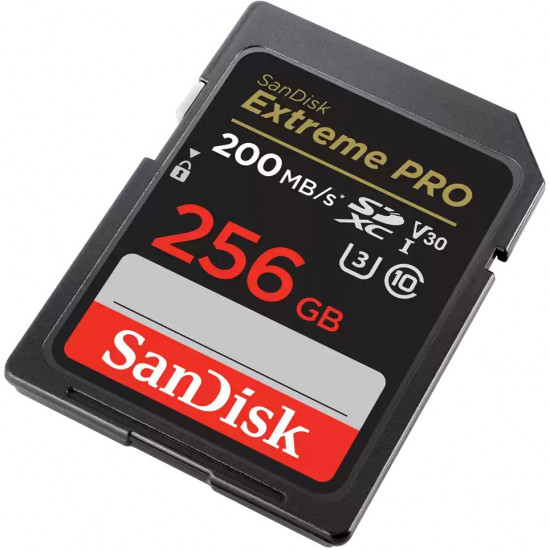 256GB SanDisk Extreme PRO SDXC 200MB/s