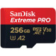 256GB SanDisk Extreme PRO microSDXC 200MB/s + Adapter