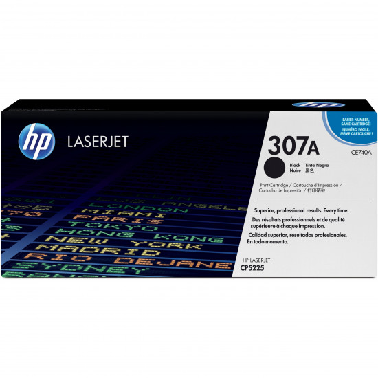 TON HP Toner 307A CE740A Schwarz