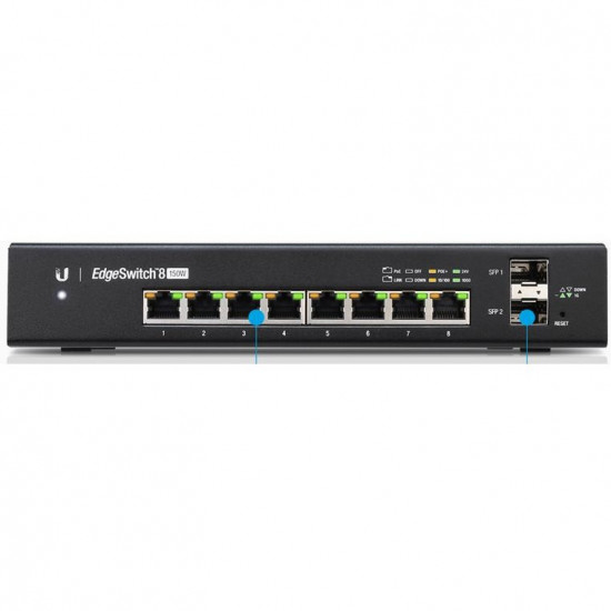 Ubiquiti EdgeSwitch ES-8-150W POE M