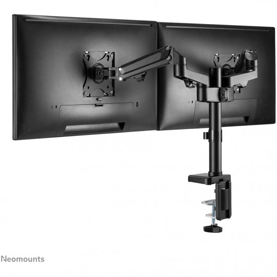 Full-Motion-Tischhalterung f r 2 17-27inch Bildschirme 7KG DS70-750BL2 Neomounts