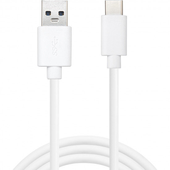 KAB USB-C (ST) USB-A (ST) 1m Sandberg White