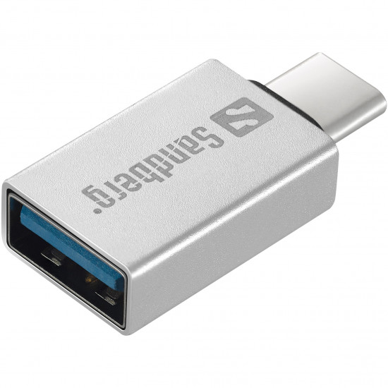 KAB Adapter USB-C (ST) USB-A (BU) Sandberg Silver