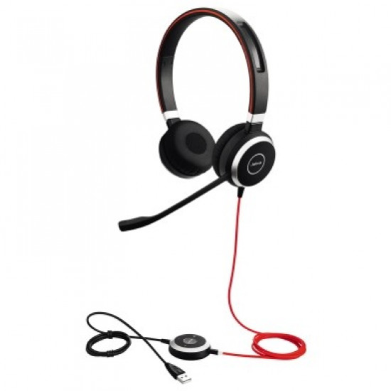 Jabra Evolve 40 MS Duo USB + Klinke NC berkopfb gelmodell