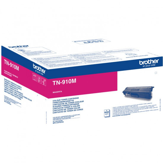 TON Brother Toner TN-910M Magenta bis zu 9.000 Seiten ISO/IEC 19798