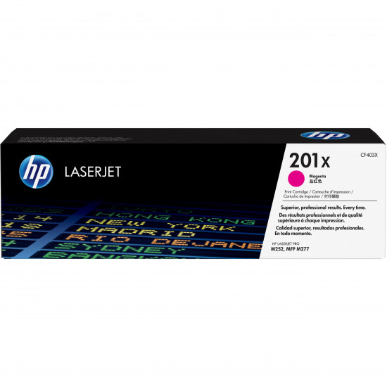 TON HP Toner 201X CF403X Magenta bis zu 2.300 Seiten