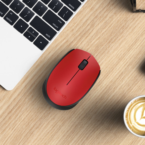 Logitech M171 Wireless red