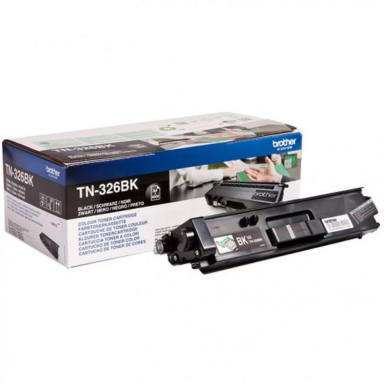 Brother Toner TN-326BK Schwarz bis zu 4.000 Seiten nach ISO 19798