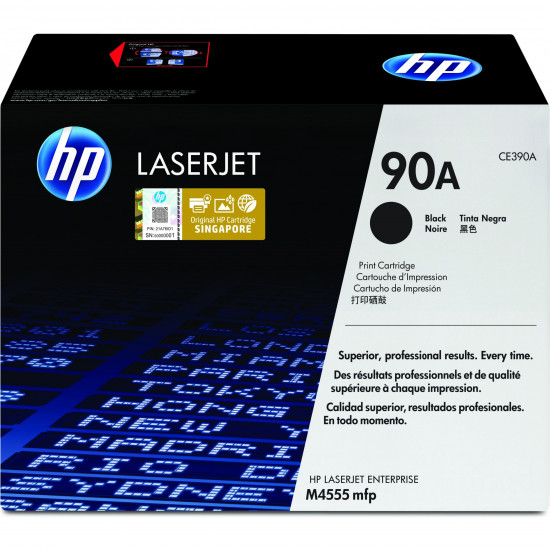 TON HP Toner 90A CE390A Schwarz