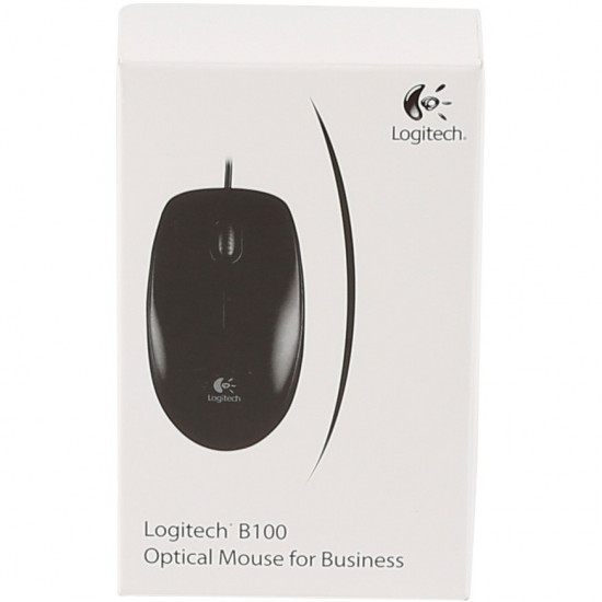 Logitech B100 optical USB black OEM