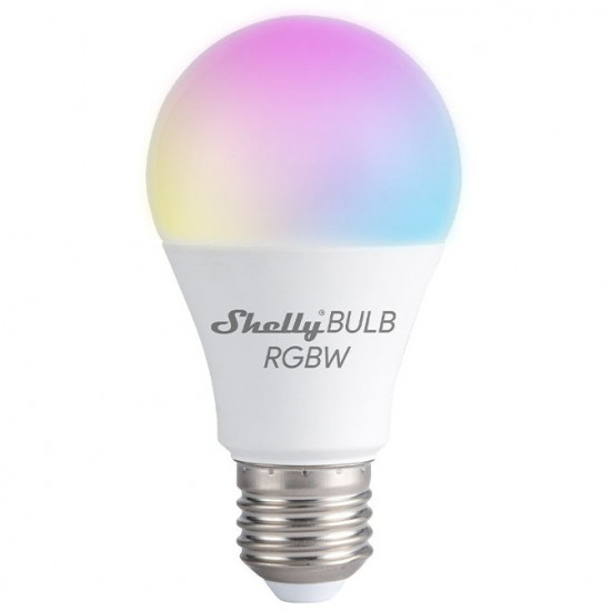 Home Shelly Plug & Play Beleuchtung inchDuo RGBW E27inch WLAN LED Lampe