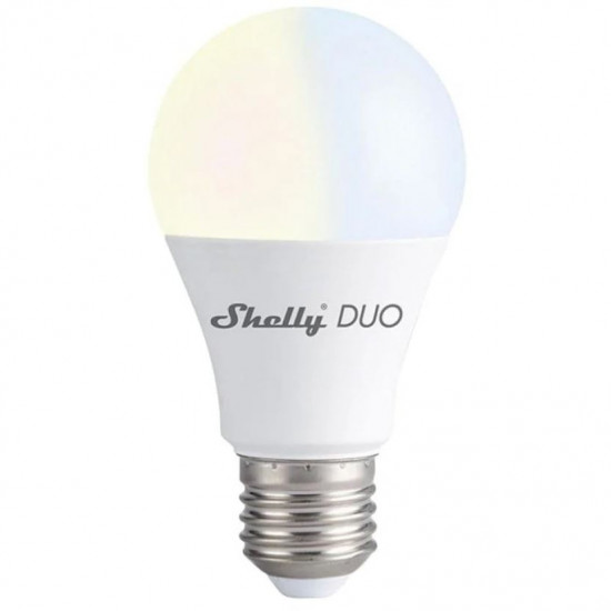 Home Shelly Plug & Play Beleuchtung inchDuo E27inch WLAN LED Lampe