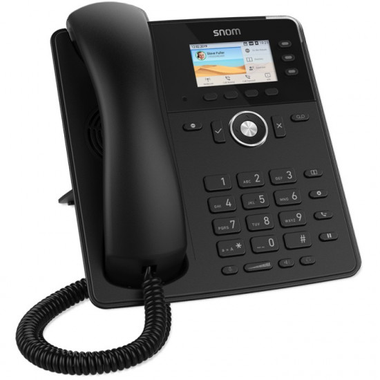 SNOM D717 VOIP Tischtelefon (SIP) Gigabit Black