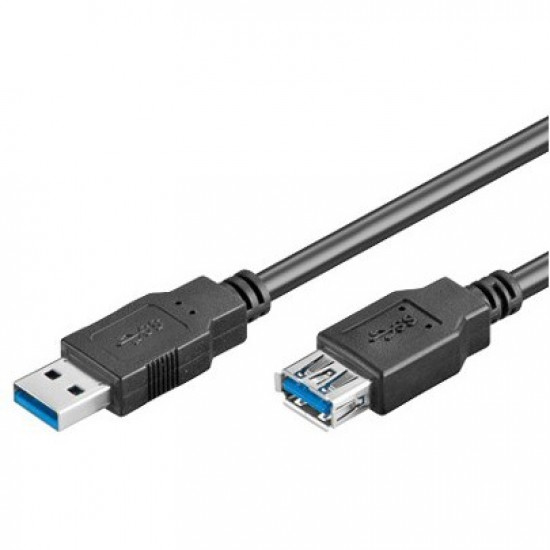 USB3.0 A-A (ST-BU) 1,8m Verl ngerung Black