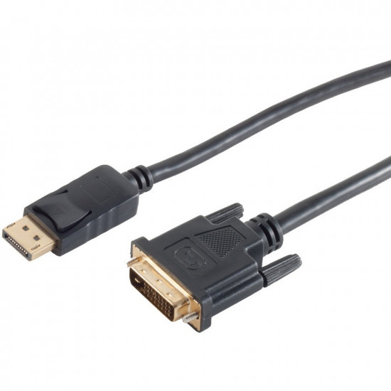 DisplayPort DVI (ST-ST) 2m Black