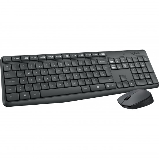 Logitech MK235 wireless Desktop Combo - Keyboard layout might be German