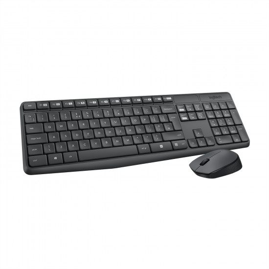 Logitech MK235 wireless Desktop Combo - Keyboard layout might be German