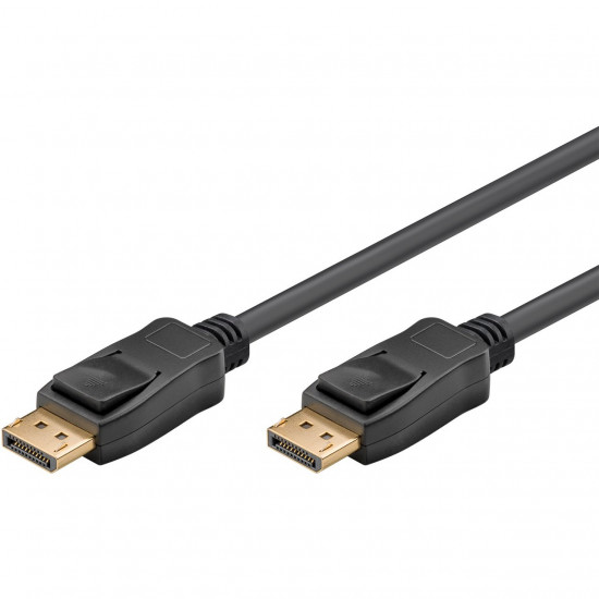 DisplayPort (ST-ST) 2m 4K 1.2 vergoldet Black