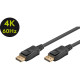 DisplayPort (ST-ST) 2m 4K 1.2 vergoldet Black