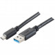 USB3.0 C-A ST-ST 1,8m Black