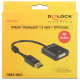 Adapter Displayport DVI 24+5 (ST-BU) DeLOCK Black