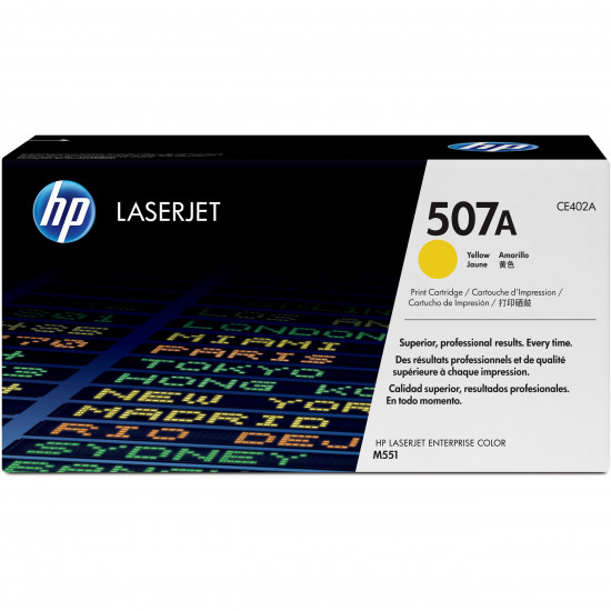 TON HP Toner 507A CE402A Gelb