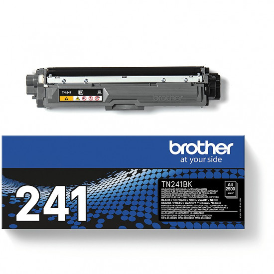 TON Brother Toner TN-241BK Schwarz bis zu 2.500 Seiten nach ISO/IEC 19798