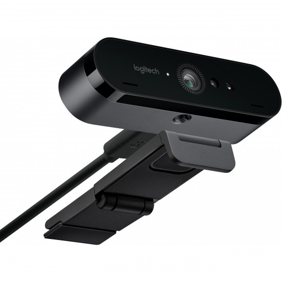 Logitech BRIO Webcam with 4K Ultra HD video & RightLight 3 with HDR