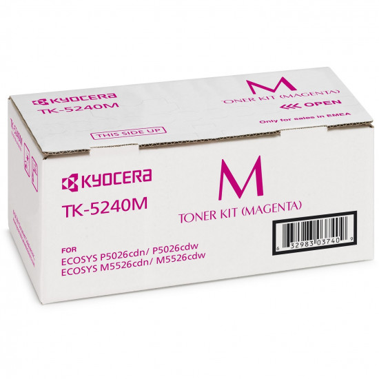 Kyocera Toner TK-5240M Magenta bis zu 3.000 Seiten gem. ISO/IEC 19798