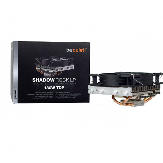 Cooler Multi be quiet! Shadow Rock LP | 1700 FMx,AM3/4%5,115x 1200,2011 TDP 130W