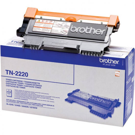 TON Brother Toner TN-2220 Schwarz bis zu 2.600 Seiten nach ISO 19752