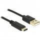 KAB USB2.0 USB-C (ST-ST) 2m DeLOCK Black