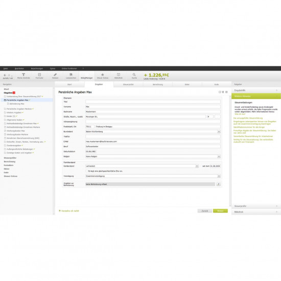 Lexware Taxman 2023 f r Vermieter 1 Device, bis zu 5 Steuererkl rungen - ESD-Download ESD