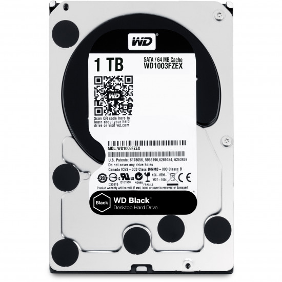 1TB WD WD1003FZEX Black 7200RPM 64MB