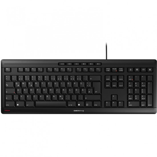 Cherry STREAM JK-8500 USB QWERTZ Black - Keyboard layout might be German