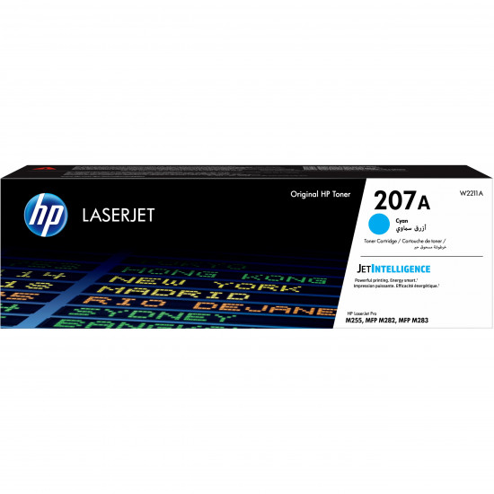 TON HP Toner 207A W2211A Cyan bis zu 1.250 Seiten