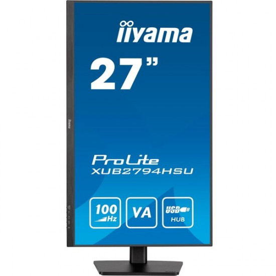 68,6cm/ 27inch Iiyama XUB2794HSU-B6 DP HDMI 4ms LS H henverstellbar Black