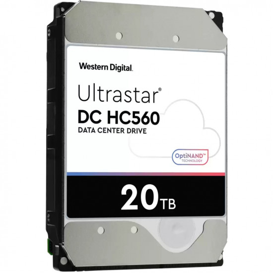 HDD|WESTERN DIGITAL ULTRASTAR|Ultrastar DC HC560|WUH722020BLE6L4|20TB|SATA|512 MB|7200 rpm|3,5