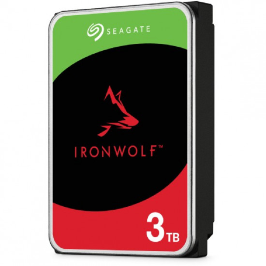 HDD|SEAGATE|IronWolf|3TB|SATA|256 MB|5400 rpm|3,5