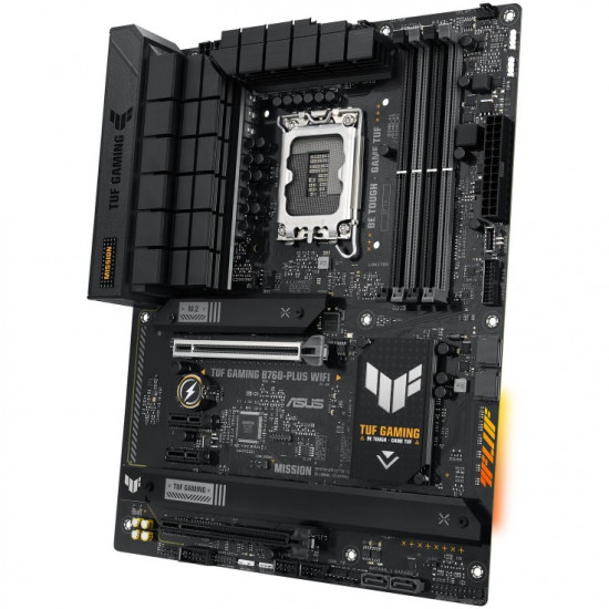 ASUS TUF GAMING B760-PLUS WIFI LGA 1700 4DDR5 ATX 4xSATA MB 1xHDMI 2.1 1xDP 1.4 3xM.2