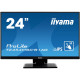 24inch/60,5cm (1920x1080) iiyama ProLite T2454MSC-B1AG 16:9 5ms Touchscreen VGA USB HDMI VESA Speaker Full HD Black