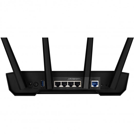 Wireless Router|ASUS|Wireless Router|3000 Mbps|Mesh|Wi-Fi 5|Wi-Fi 6|IEEE 802.11a/b/g|IEEE 802.11n|USB 3.1|1 WAN|4x10/100/1000M|Number of antennas 4|TUF-AX3000