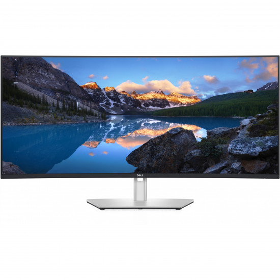 100,8cm/39,7inch (5120x2160) Dell UltraSharp U4021QW Curved 21:9 8ms 60Hz IPS 2xHDMI DisplayPort VESA Lift WUHD Silver