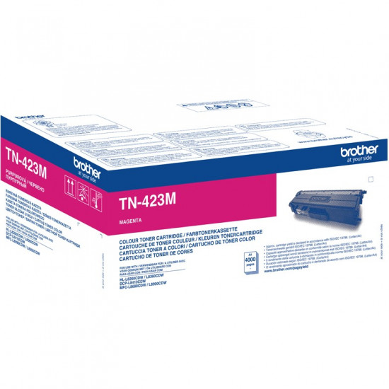 TON Brother Toner TN-423M Magenta bis zu 4.000 Seiten nach ISO 19798