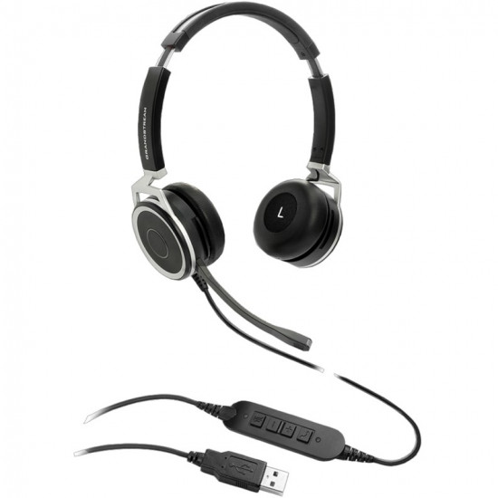 Grandstream GUV3000 HD-USB-Headsets mit Mikrofon mit Rauschunterdr ckung