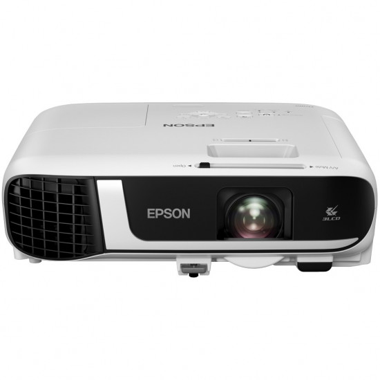 (1920x1080) Epson EB-FH52 4000-Lumen 16:9 VGA 2xHDMI USB composite Video Speaker Full HD White