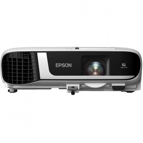 (1920x1080) Epson EB-FH52 4000-Lumen 16:9 VGA 2xHDMI USB composite Video Speaker Full HD White