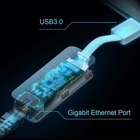 USB TP-LINK UE300 - USB 3.0 to Gigabit Ethernet Network Adapter